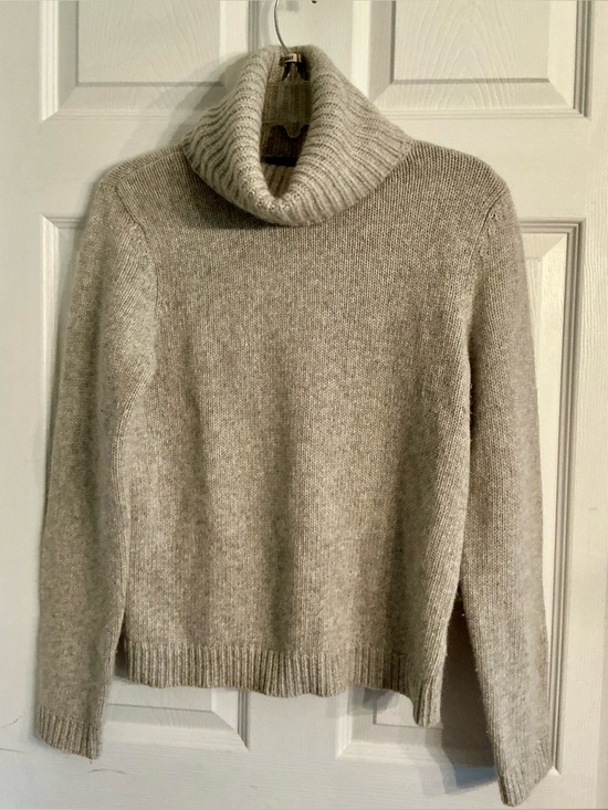 Lauren Ralph Lauren Sweaters - Lauren Ralph Lauren Wool Angora Turtleneck Sweater Heather Grey Medium